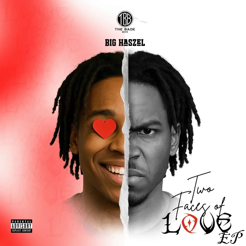 BIG Haszel Two Faces Of Love EP Cover Art