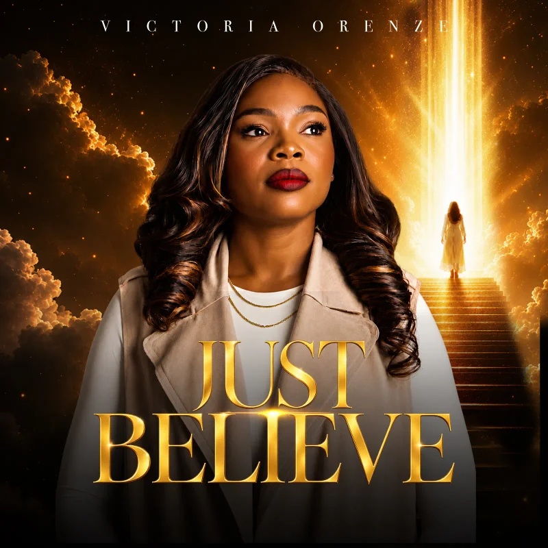 Victoria Orenze Just Believe Album Cover Art