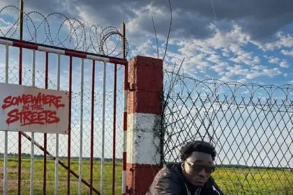 RICCH KID SOMEWHERE IN THE STREETS Album Cover Art